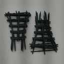 12 Pcs Garden DIY Mini Climbing Trellis Plastic Superimposed Potted Plant Support Garden Trellises for Potted Climbing Plants Vines
