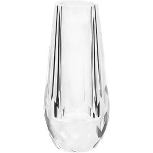 Crystal Flower Bud Vase Decorative Vase for Home or Dinner Table Outline Dimensions W3.1 x H7.1 with Gift Box