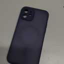 TOCOL for Phone 12 Case, Compatible with Magsafe Charger, Full Camera Protection, Drop Protection, Translucent Matte Phone Case for iPhone 12 6.1 inch (Dark Blue)