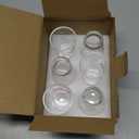 Futtumy 2 OZ Christmas Shot Glasses, Naughty & Nice for Adults Couples Man Women Wife Friends Bride Groom Mom Dad, Funny for Christmas Party Birthday (2 PCS)