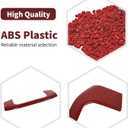 for RAM Center Dashboard Storage Bin Trim Cover Fit for RAM 2018-Present Red Carbon Fiber Interior Accessories