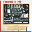 50PCS Modern Farmhouse Bulletin Board Decor, Inspirational Wall Decorative Sign Positive Saying Posters Growth Mindset Accents Set for Middle High School Classroom Home Teachers Parents Students