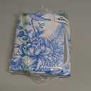 Chinoiserie Flowers Dish Drying Mat for Kitchen Counter, 18x24 Inch Vintage Blue Floral Birds Ultra Absorbent Reversible Dish Drainer Mats Plate Holder (18" x 24", Chinoiserie Flowers)