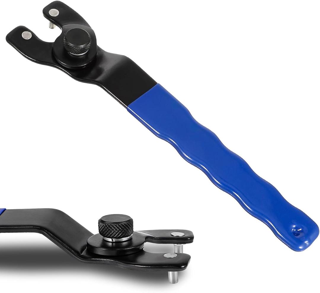 Locknut Wrench Angle Grinder Wrench Spanner Wrench Universal Wrench Adjustable Spanner Wrench Grinder Wrench Universal Adjustable Grinder Spanner Wrench Angle Grinders For Flange Grinder Tool Machine