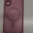 TOCOL for iPhone 17 Case, Full Camera Protection, Built-in Magnetic Ring, Compatible with Magsafe Charger, Drop Protection, Translucent Matte Phone Case for iPhone 17 6.3 inch (Plum)