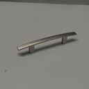 30 Pack Cabinet Handles 3" Hole Center - Curved Cabinet Pulls Brushed Nickel Drawer Pulls for Kitchen Cupboard Solid Hardware for Dresser Drawer Arch Hardware