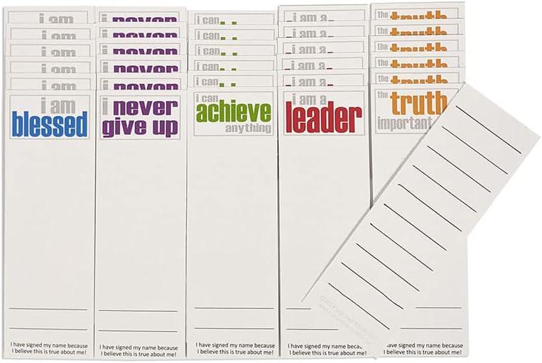 Inspired Minds Page Keepers Bookmarks, Encouragement Booster Set, 6 Each of 5 Titles, Set of 30
