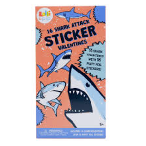 Lolli & Pip Card Sharks Sticker 16 pt 4  Pack