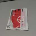 Half Finger Cycling Gloves - Breathable, Gel Padded & Shock-Absorbing Mountain/Dirt Bike Gloves for Men & Women (red)