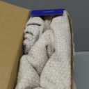 MIULEE Pack of 4 Couch Throw Pillow Covers 24x24 Inch Neutral Soft Decorative Chenille Pillow Covers Farmhouse Boho Accent Cushion Covers for Mid Century Modern Spring Decor Sofa Bedroom Living Room