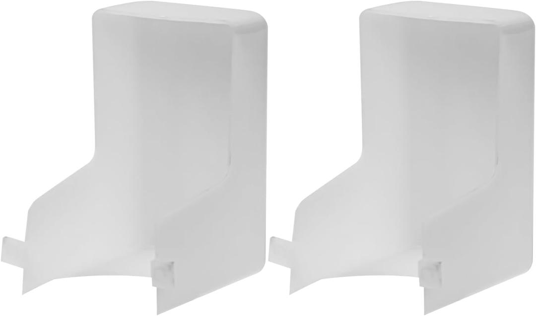 (2 pack) 99110437 S99110437 Range Hood Light Cover compatible with Broan Nutone 41000 40000 42000 45000 series range hood Models