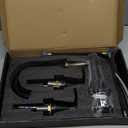 APPASO Black Bathroom Faucets 3 Hole, Matte Black Bathroom Sink Faucet with Supply Lines & Pop Up Drain, SUS304 Stainless Steel 8 Inch Widespread Bathroom Faucet for Vanity RV Farmhouse Sink