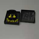 Ear Plugs for Sleeping 45dB Reusable Noise Cancelling Ear Plugs with 8 Eartips and Travel Case for Concerts, Snoring, Travel, Study Sleeping earplugs(Yellow)