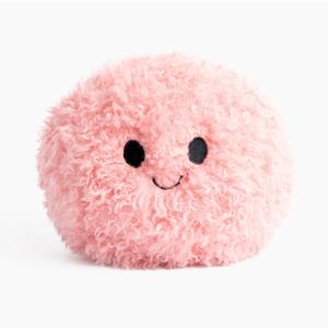 HUGIMALS The Hug Ball - Pink (Happy/Sleepy) - 3 lb Weighted Ball for Sensory Play Soft Plush with Fun Faces for Emotional Regulation, Social Emotional Learning, Relaxation, Comfort, Education Ages 2+