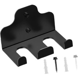 Barbell Storage Rack Barbell Stand Wall Mount with Screw Practical Barbell Hanger Weight Bar Holder for Commercial Gym Home (3 Hooks)