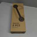 2 Pack 16 Inch Elderly Heavy Duty Shower Handle, Seniors Grab Bars for Bathtubs, Suction Cup Removable Handrails, Safety Bathroom Grip for Handicap (Light Gray)