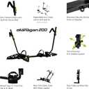 Swagman OKANAGAN 200 zero frame contact 2” hitch bike rack