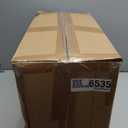 FATECIM Motorcycle 5.75 Headlight Fairing Cover 17 Tall Touring Sport Windshield with 35-49MM Fork Clamps Universal for Harley Suzuki Honda Yamaha Kawasaki Chopper Bobber Cafe Racer (Smoke)