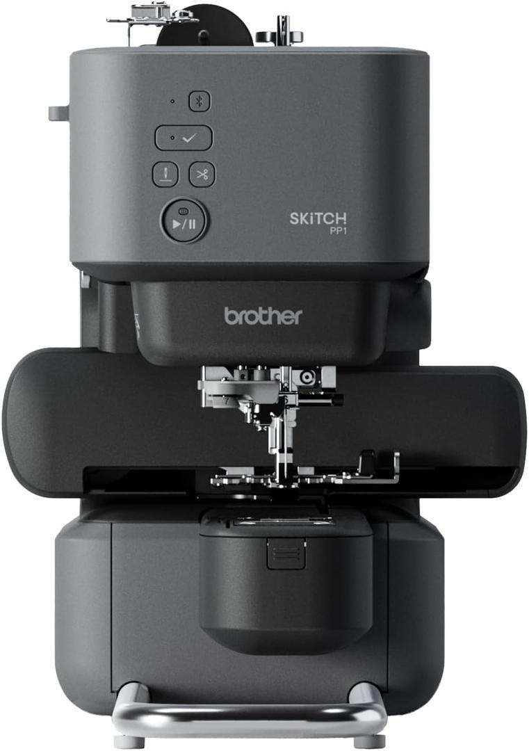 Brother Skitch Single-Needle Embroidery Machine Bluetooth | Powered by the required Artspira mobile app, 4” x 4” Embroidery Area, Bluetooth Connected, PP1