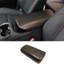 Car Accessories Fit for Toyota VENZA 2021 2022 2023 2024 Armrest Box Cover Trim Center Console Protector Cap (Peach Wood) 1PC