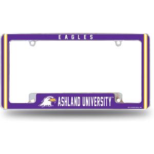 Rico Industries NCAA Standard 12" x 6" Chrome All Over Automotive License Plate Frame for Car/Truck/SUV (L-M Schools)
