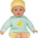 Adora Sweet Baby - 11 Soft & Cuddly Baby Doll, Realistic Features, Gentle Scent, Machine Washable, Lightweight & Easy to Hold | Adorable Playmate (Banana) (Green/Yellow)