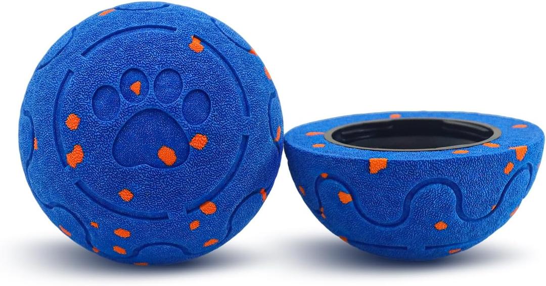 Interactive Dog Ball Replacement Shell (Blue)