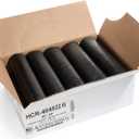 Aluf Plastics 45 Gal Black Trash Bags, 22 Micron (EQ.), 40" x 48" (150 Pk)