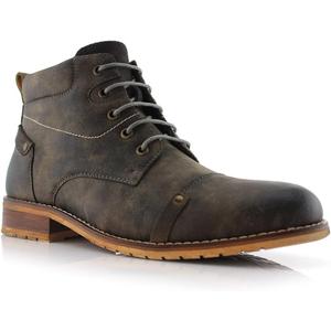 Ferro Aldo Men's Ankle Boots | Lace-Up Cap Toe Chukka Style Dress Boot | Casual Fashion for Work (10)