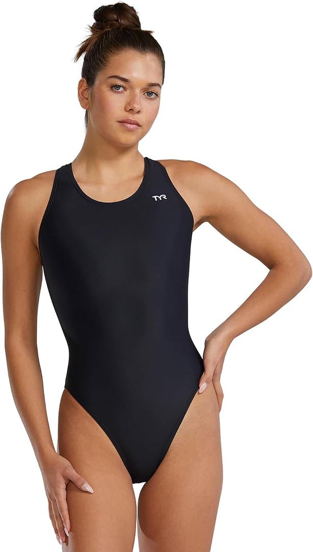 TYR Womens Tyreco Maxfit Swimsuit Black Size 30 (S)
