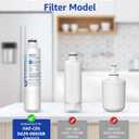 Overbest DA29-00020B Refrigerator Water Filter, Replacement for Samsung® HAF-CIN, 46-9101, RF28HMEDBSR, RF4287HARS, RF263TEAESG, RH22H9010SR, 3 Filters