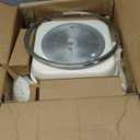 Kikcoin 16Pcs Pots and Pans Set Nonstick Ceramic Cookware Sets Induction Kitchen Cooking Set Non toxic Healthy Non Stick w/Grill Pan,Saute Pan, Ceramic White