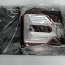 Plug and Play Smoked Red Tail Lights for Ford Maverick 2022 2023 2024 XL/XLT, Rear Lamps with Bulbs