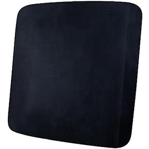 ANARACHON Leather Look Couch Cushion Covers Sofa Seat Slipcovers Sets Couches Furniture Protector for Sectional Armchair Loveseat Pets Kids Stretch Spandex Fabric (1 Cushion Armchair, Navy), S