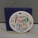 Thank You Ornament 2026 - Teacher Appreciation Gifts, Thoughtful Retirement Gift for Men and Women, Ceramic Ornaments for Hanging Decor, Inspirational Gifts for Friends, Coworkers, Family