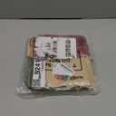 Nuogo 48 Pcs Christmas Burlap Gift Bags with Drawstrings, Linen Christmas Sack Small Goodie Bags Xmas Gift Wrap Sack for Xmas Party Favors Supplies, 12 Designs (Classic Style)