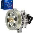 KAX Power Steering Pump, Compatible with 2006-2011 Civic 1.8L, OE Replace# 21-5456