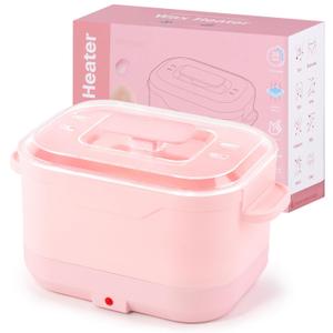 Silicone Wax Warmer for Hair Removal, Foldable Waxing Heater Machine for Melting Hard Soft Wax Beads, 18.6oz Electric Waxing Kit Silicone Wax Pot - Beginner Friendly, Fast Heating, Easy to Clean