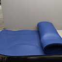 1/2 Inch Extra Thick Exercise Yoga Mat with Carrying Strap, Cushioned Support, for Fitness and Gym Workouts (Blue)