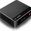 Beelink SER5 MAX Mini PC,AMD Ryzen 7 6800H(up to 4.7 GHz,8C/16T), Mini Computer 32GB LPDDR5 RAM 1TB PCIe4.0 SSD, 4K Triple Display, WiFi 6, BT 5.4,RJ45 2.5G LAN, Win 11 Pro