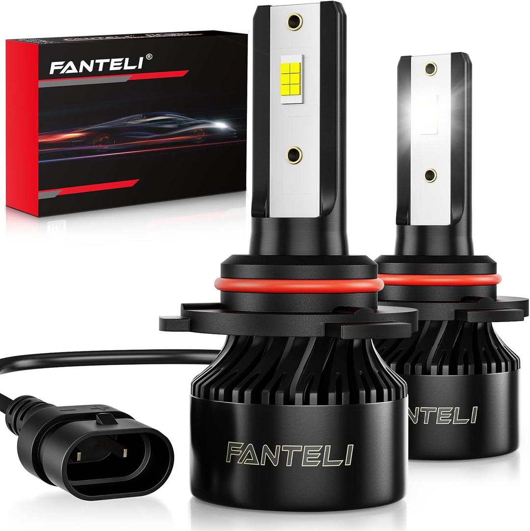 Bulbs, 34000LM 800% Brighter 1:1 Size, Plug and Play 6500K Cool White, IP68 Waterproof, Pack of 2, Interior Off-Road Fog Drving Lights