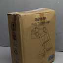 Potty Training Seat, Upgrade Toddler Toilet Seat for Kids Boys Girls, 2 in 1 Potty Training Toilet for Kids, Splash Guard Anti-Slip Pad Step Stool, Brown