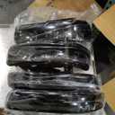 LED DRL Headlights Assembly for 1999-2002 Chevy Silverado 1500 2500 1500HD 2500HD 3500HD / 2000-2006 Tahoe Suburban 1500 2500 Replacements Amber Reflector Black Housing