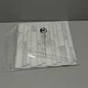 Art3d 10-Sheet Premium Stick On Kitchen Backsplash Tiles, 12"x12" Peel and Stick Self Adhesive Wall Tiles, White Marble Design, White