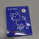 PcEoTllar Light up Dog Collar for Night Walking - LED Dog Collar Light Rechargeable Color Changing, Glow in The Dark Dog Collars Waterproof Glowing Dog Collars for Large Small Medium Dogs (L(19 inch-23.6 inch), Orange)