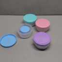 32 PCS Freezer Storage Containers with Lids, 16 Containers & 16 Lids Reusable BPA Free Plastic Soup Jars, Leakproof Salad Dressing Container to Go, Dishwasher & Microwave Safe Small Bowl Set