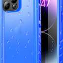 SPORTLINK Design for iPhone 14 Pro Max Case Waterproof - Shockproof Dustproof Phone Case with Screen Protector for iPhone 14 Pro Max, Full Body Protective Case 6.7'' Blue