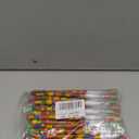 Kolewo4ever 48pcs HB Building Block Pencil Translucent Multicolor Non Sharpening Pop Up Plastic for Exams, School, Office, Sketching Learning Activities
