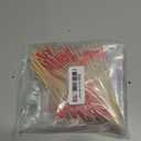 120 pcs 5.9 in long Red heart Bamboo Cocktail, Heart Toothpicks for Appetizers, Natural Bamboo Food Picks for Valentines Day,Propose Marriage,Wedding Party.