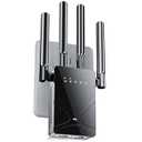 2026 WiFi Extender Signal Booster for Home, 15555 Sq.ft Long Range Internet Repeater-95% Faster, Strongest Wireless Router Amplifier w/ Ethernet Port, Mesh Wi-Fi Repeater Support 99% Devices, 1-Tap Setup